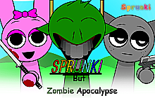 Sprunki but Zombie Apocalypse Mod img