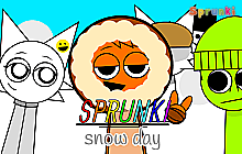 Sprunki Snow Day Mod img