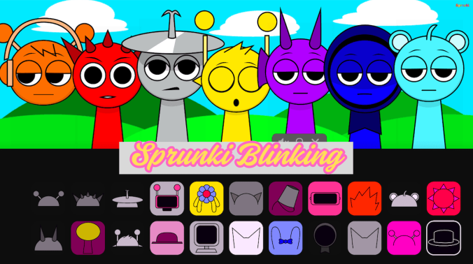 Sprunki Blinking Sprunki Blinking