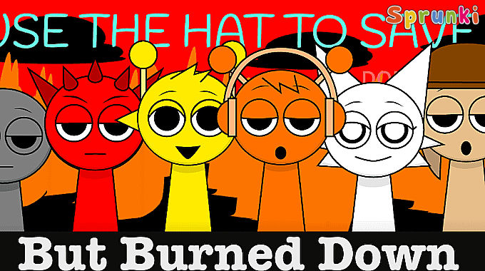 Sprunki But Burned Down Mod Sprunki But Burned Down Mod img