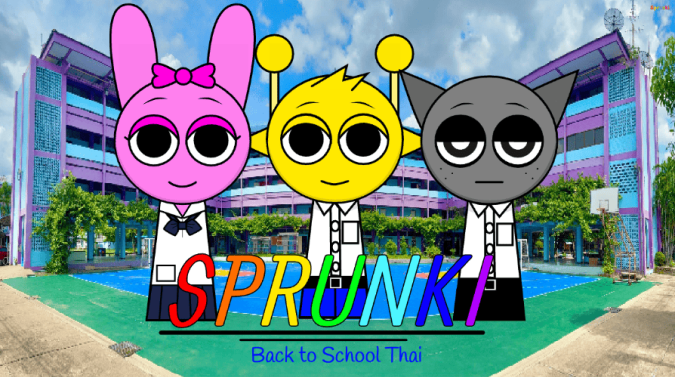 Sprunki but Back to School Thailand Sprunki but Back to School Thailand