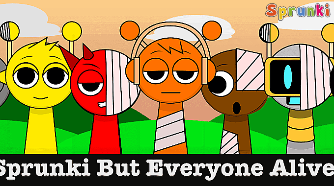 Sprunki but everyone is alive Sprunki but everyone is alive img
