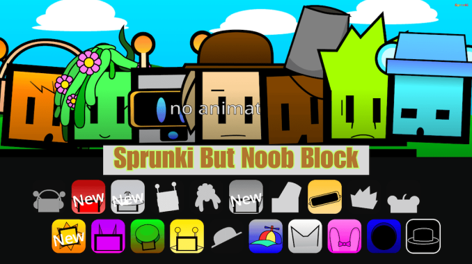 Sprunki But Noob Block Sprunki But Noob Block