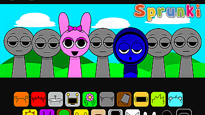 Sprunki but Pinki and Jevin holding their same melody Sprunki but Pinki and Jevin holding their same melody