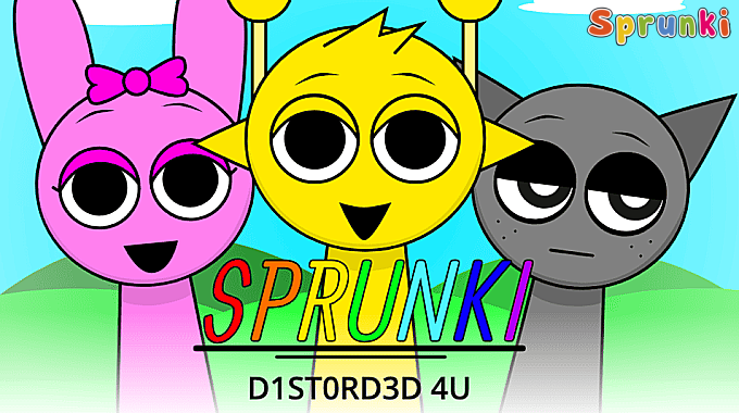 Sprunki Distorded 4u Sprunki Distorded 4u img