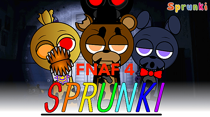 Sprunki FNAF 4 Mod