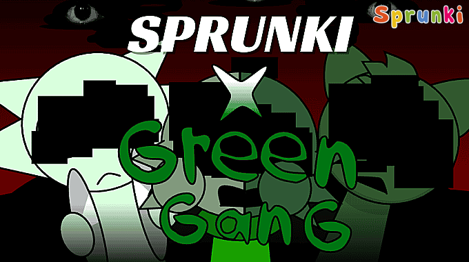 Sprunki x Green Gang Mod Sprunki x Green Gang Mod