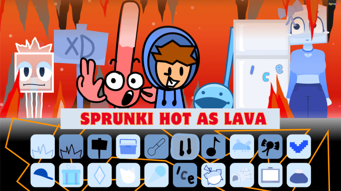 Sprunki Hot As Lava Sprunki Hot As Lava