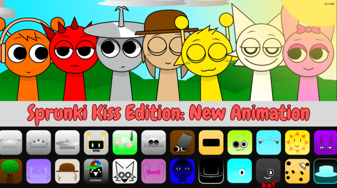 Sprunki Kiss Edition: New Animation Sprunki Kiss Edition: New Animation