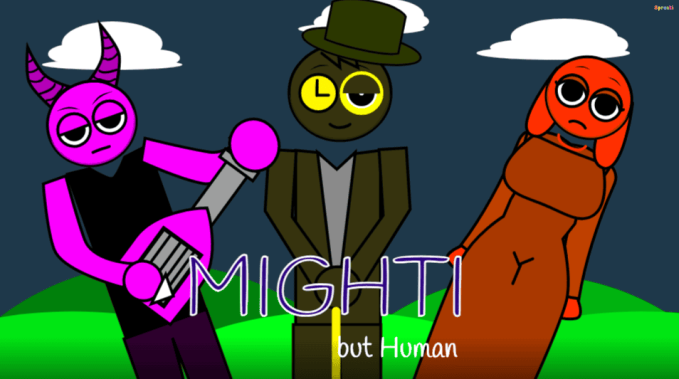 Sprunki Mighti But Human Sprunki Mighti But Human