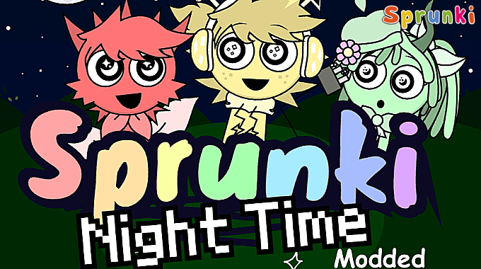 Sprunki: Night Time Modded Sprunki: Night Time Modded