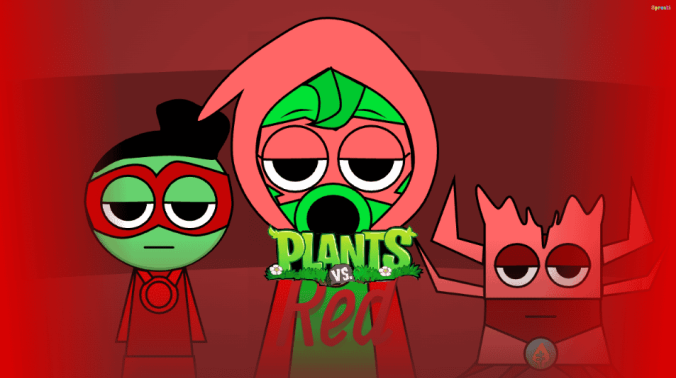 Sprunki Red vs Plants Sprunki Red vs Plants