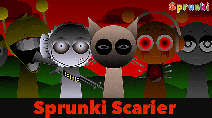 Sprunki Scarier Mod Sprunki Scarier Mod img