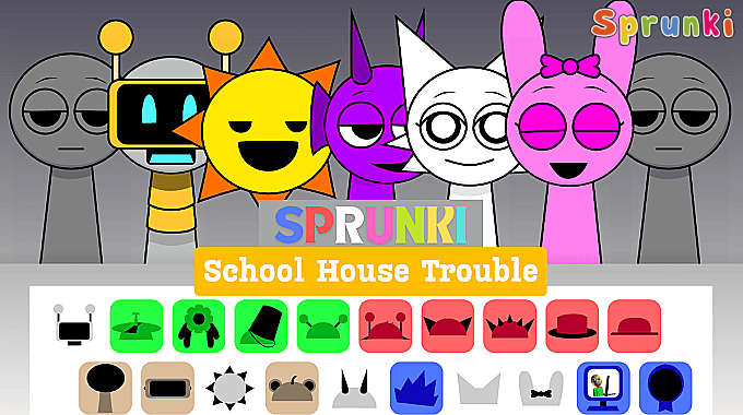 Sprunki School House Trouble Mod Sprunki School House Trouble Mod img