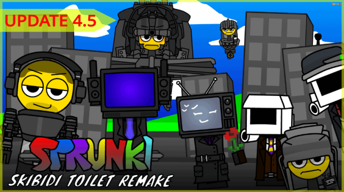 Sprunki Skibidi Toilet Remake 4.5 Sprunki Skibidi Toilet Remake 4.5