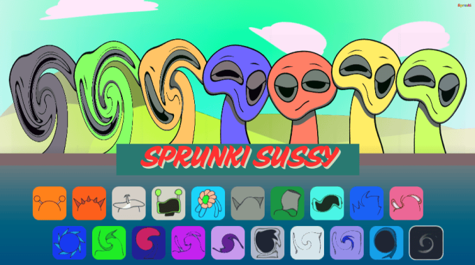 Sprunki Sussy Sprunki Sussy