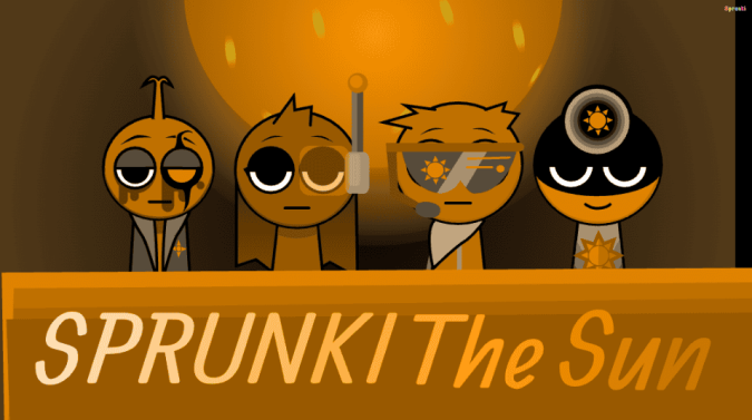 Sprunki the Sun Sprunki the Sun