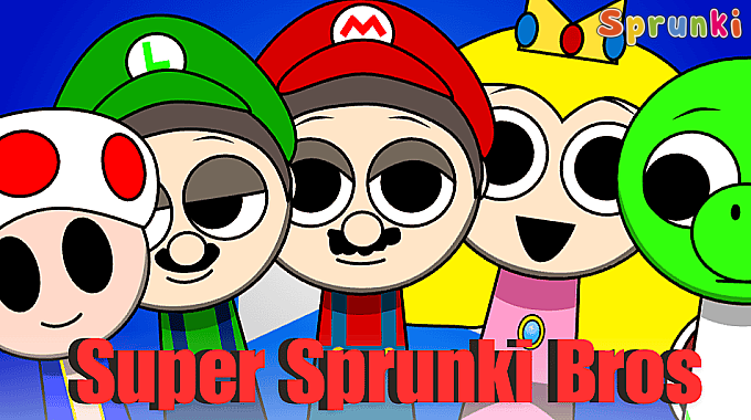 Super Sprunki Bros Super Sprunki Bros